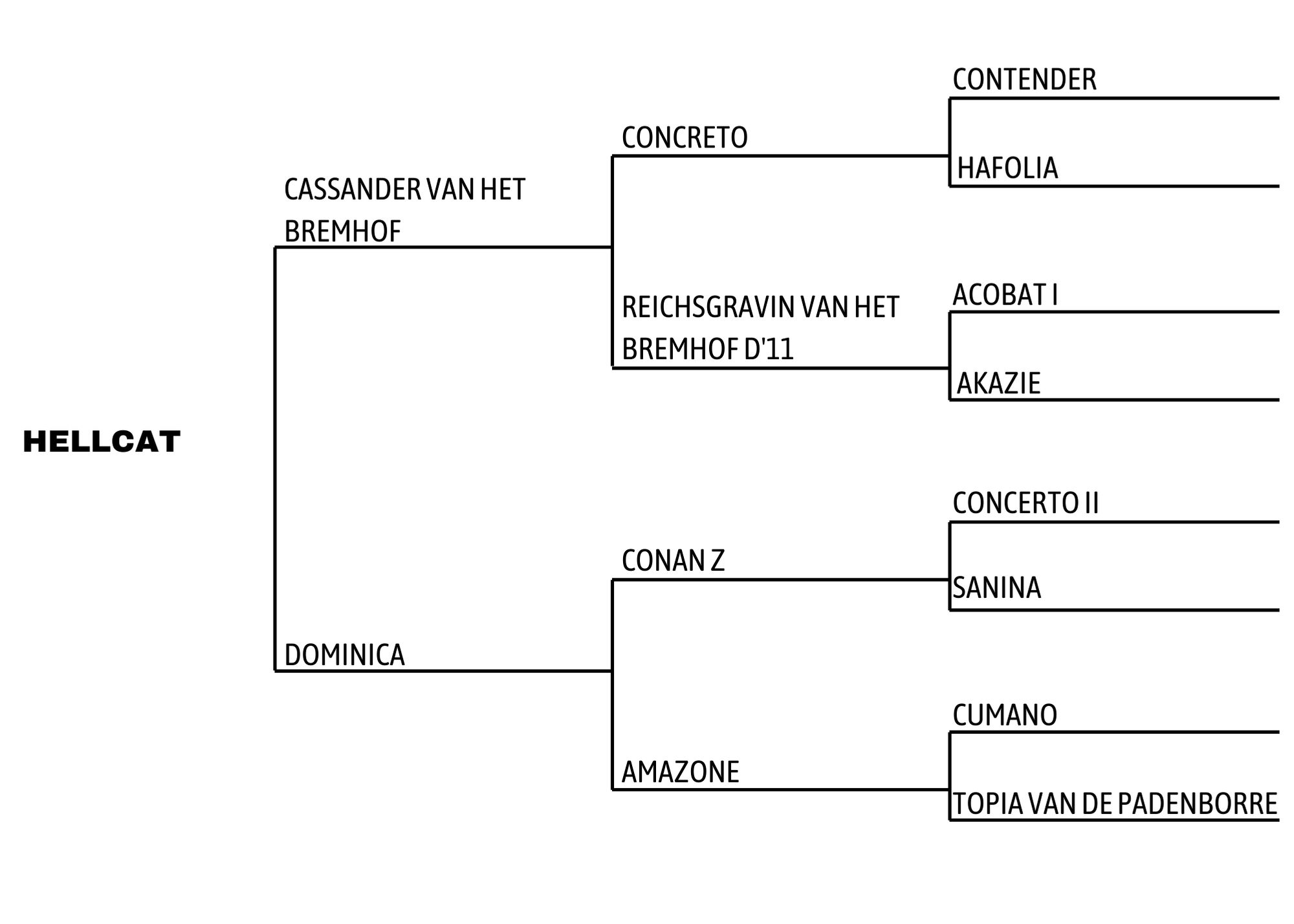 Hellcat (horse pedigree)